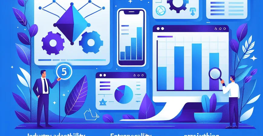 ERP 软件的行业适配性怎么看？5 个关键匹配指标​